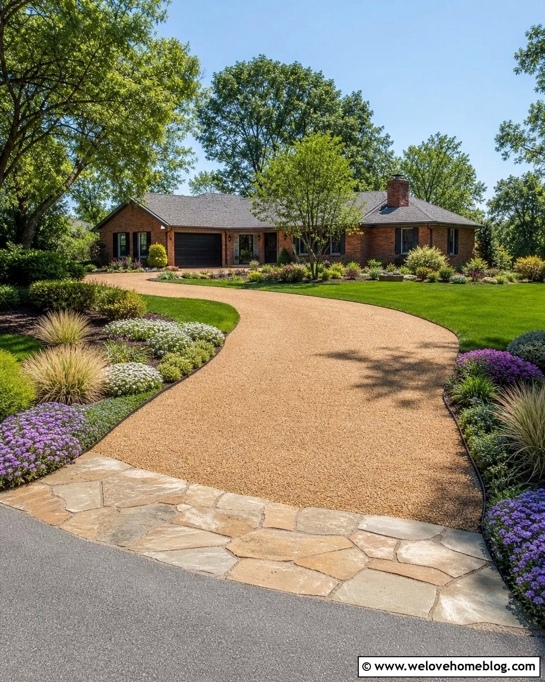 20 Gravel Driveway With Border Ideas for Polished Curb Appeal