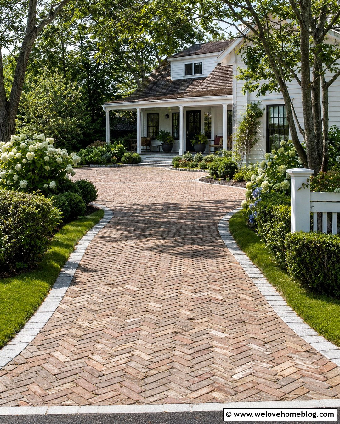 20 Neutral Color Driveway Design Ideas for Serene Curb Appeal