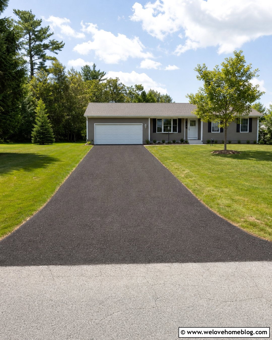 Budget Asphalt Millings Driveway With Grass Edges - 25 Asphalt Millings Driveway Ideas