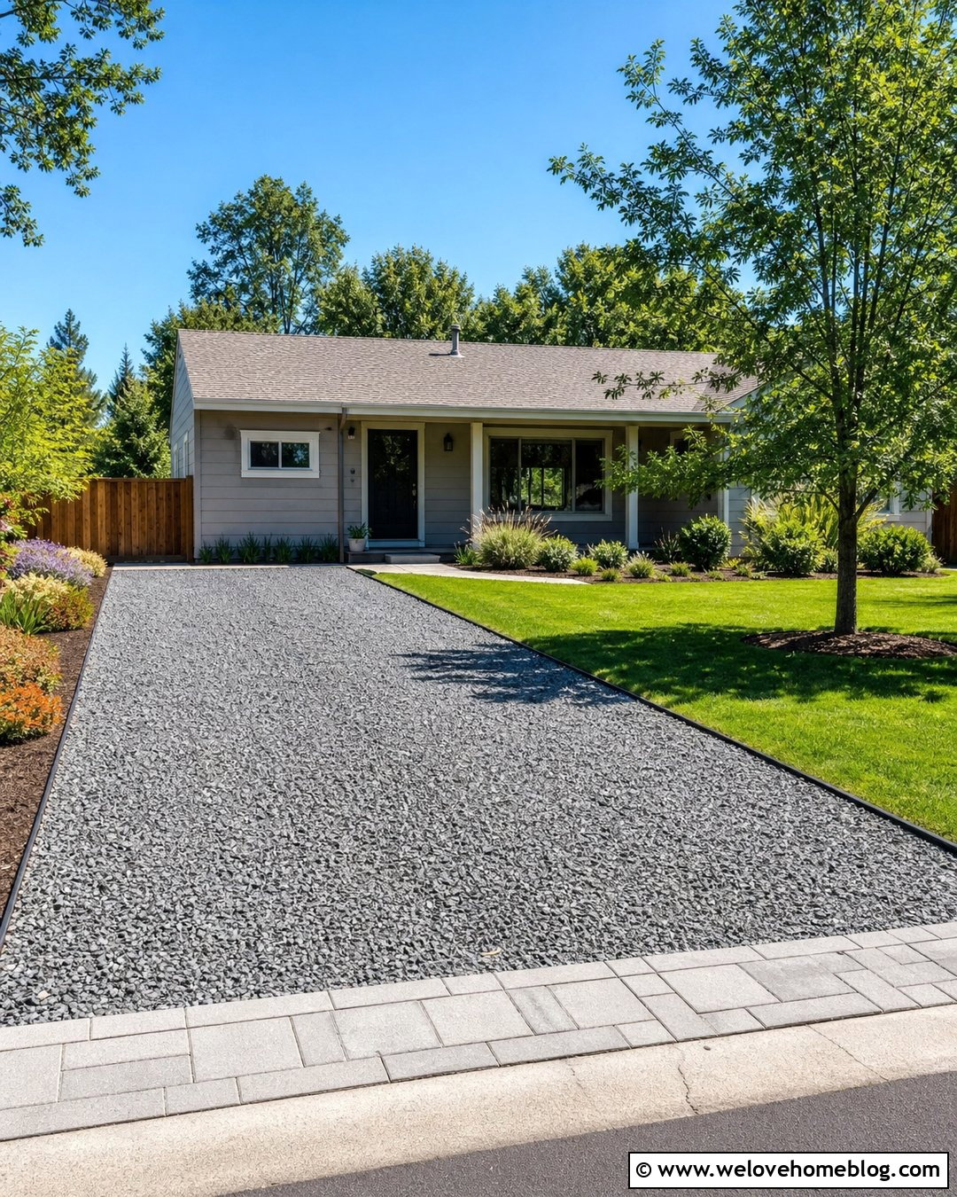 Budget Crushed Stone Driveway - 25 Driveway Stone Ideas