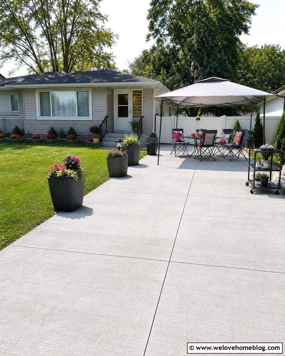 Budget Driveway Folding Chair Hangout - 20 driveway hangout ideas