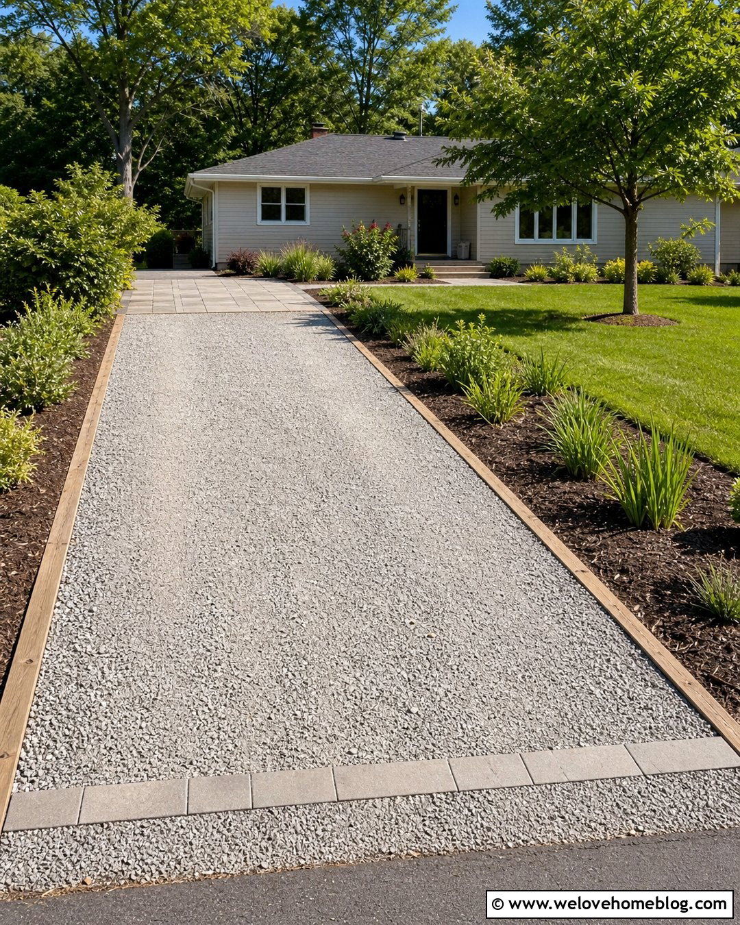 Budget Gravel Driveway Patio - 25 Driveway Patio Ideas