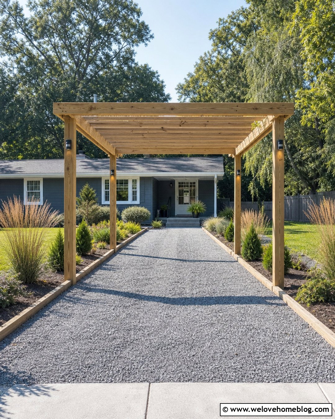 Budget Pergola Driveway Canopy - 25 driveway canopy ideas