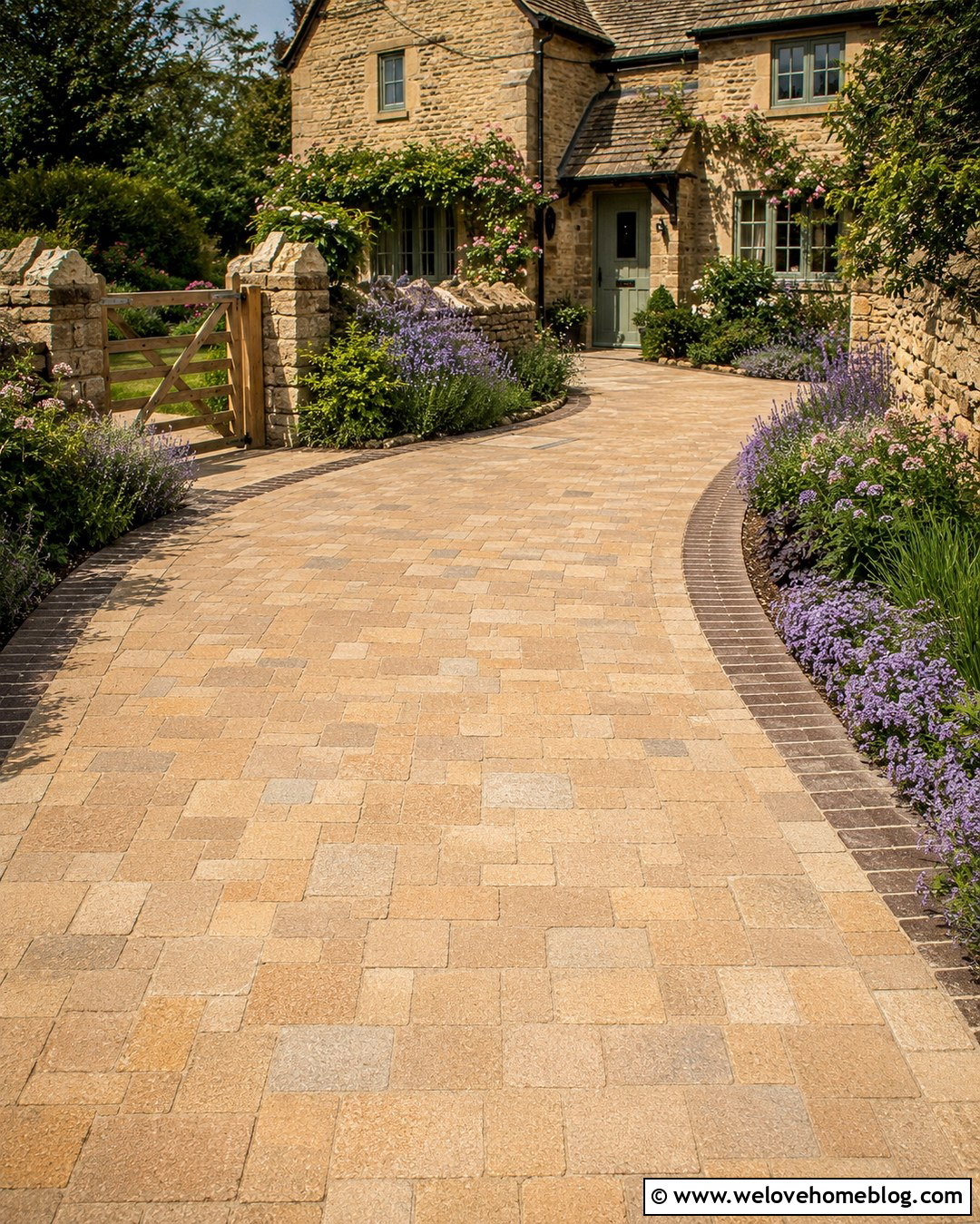20 Tumbled Block Paving for Driveways & Gardens Ideas to Love