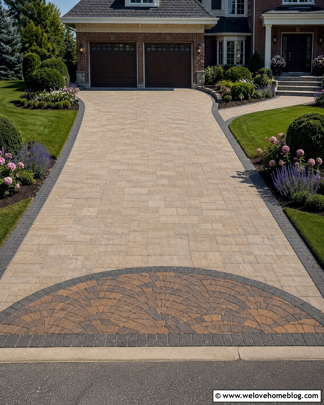 20 Cambridge Pavingstones Driveway Ideas for Lasting Style