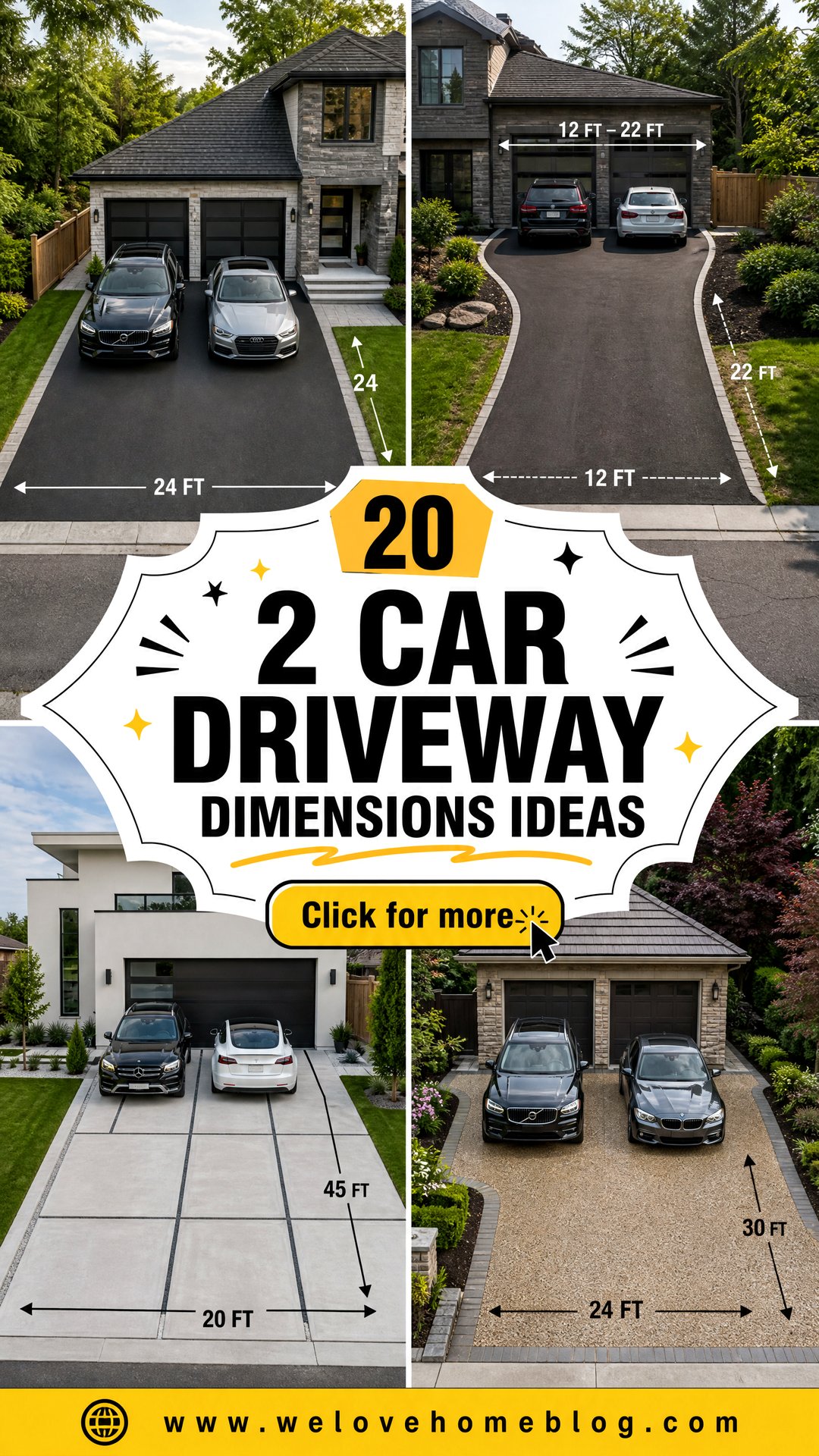 20 2 Car Driveway Dimensions Ideas for Better Parking Plans - 20 2 Car Driveway Dimensions Ideas for Better Parking Plans