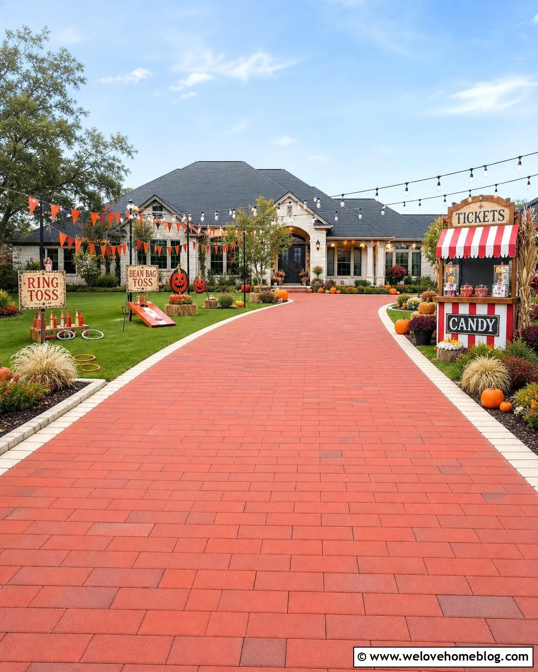 Carnival Trick Or Treat Driveway - 25 Trick Or Treat Driveway Ideas