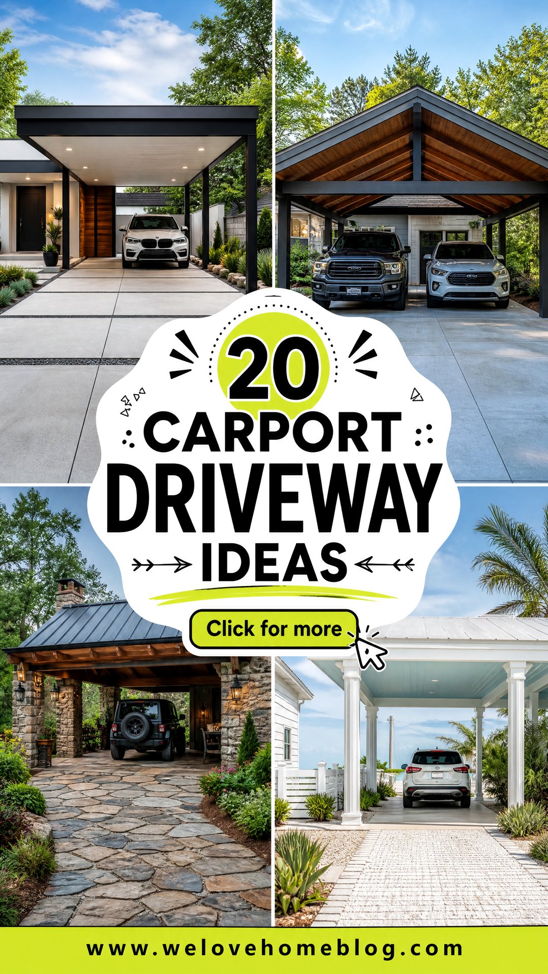 20 Carport Driveway Ideas for a Smarter Cleaner Layout - 20 Carport Driveway Ideas for a Smarter, Cleaner Layout