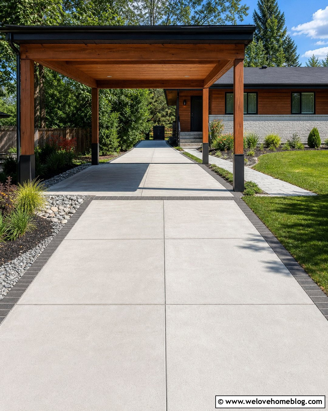 Carport Driveway Parking Pad - 25 Driveway Parking Pad Ideas