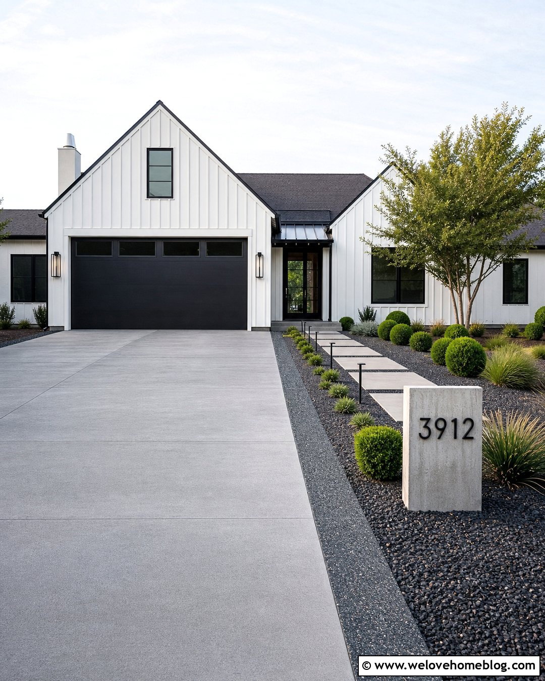 Cast Concrete Driveway Address Sign - 45 driveway address sign ideas