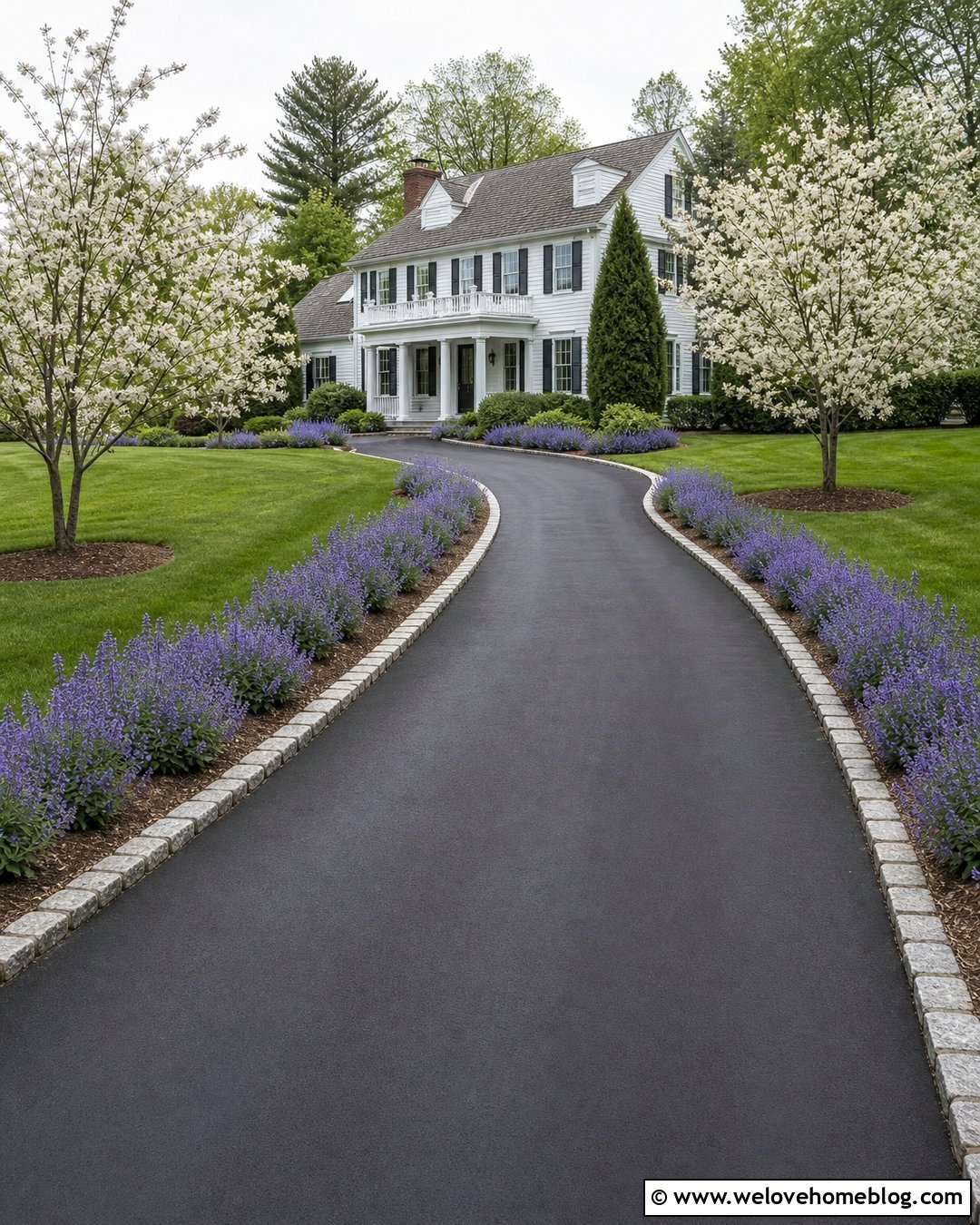 Catmint Driveway Edging - 20 driveway edging plants ideas