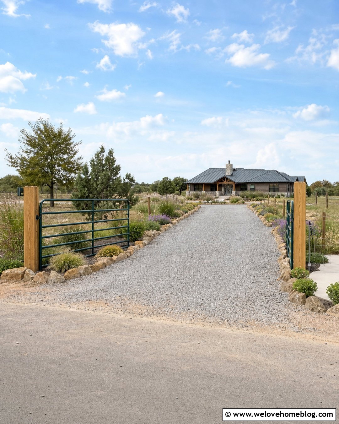 25 Driveway Cattle Gate Entrance Ideas for Secure Rural Style