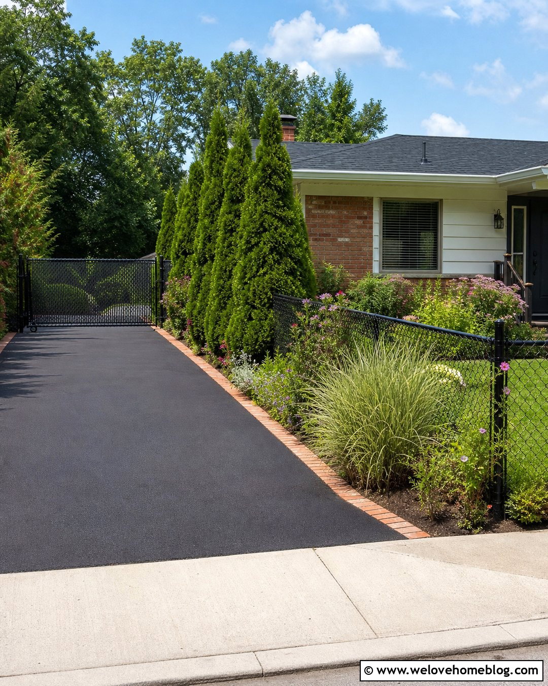 Chain Link Fence Driveway - 25 Fence Driveway Ideas
