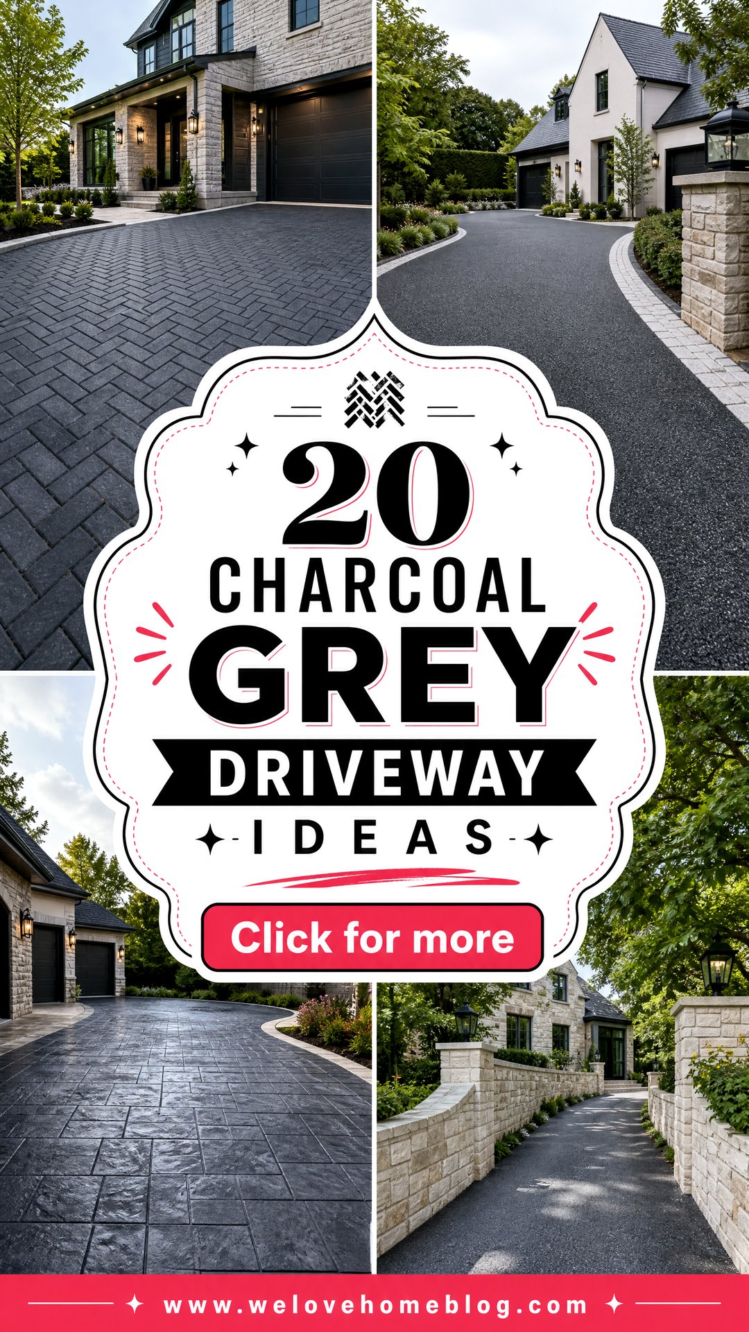 20 Charcoal Grey Driveway Ideas for Sophisticated Curb Appeal - 20 Charcoal Grey Driveway Ideas for Sophisticated Curb Appeal
