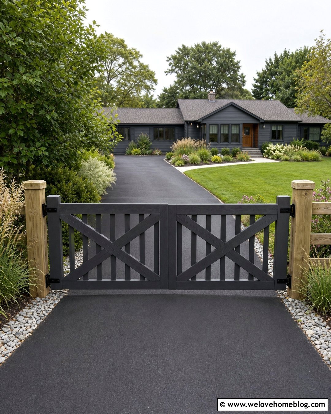 Cheap Driveway Gate - 45 Driveway Gate Ideas