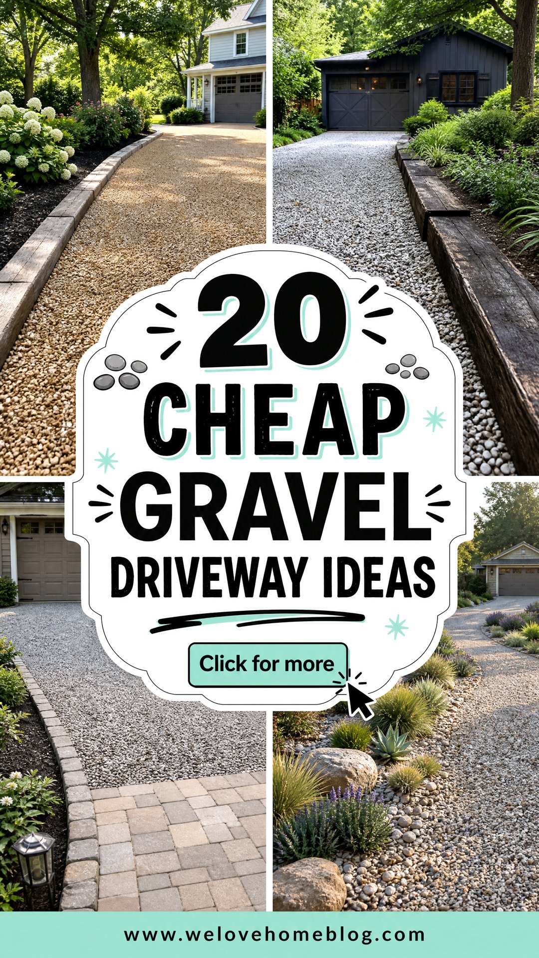 20 Cheap Gravel Driveway Ideas for a Stylish Budget Upgrade - 20 Cheap Gravel Driveway Ideas for a Stylish Budget Upgrade