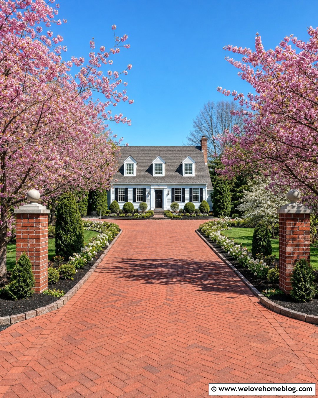 20 Cherry Blossom Tree Driveway Ideas for a Charming Spring Entry