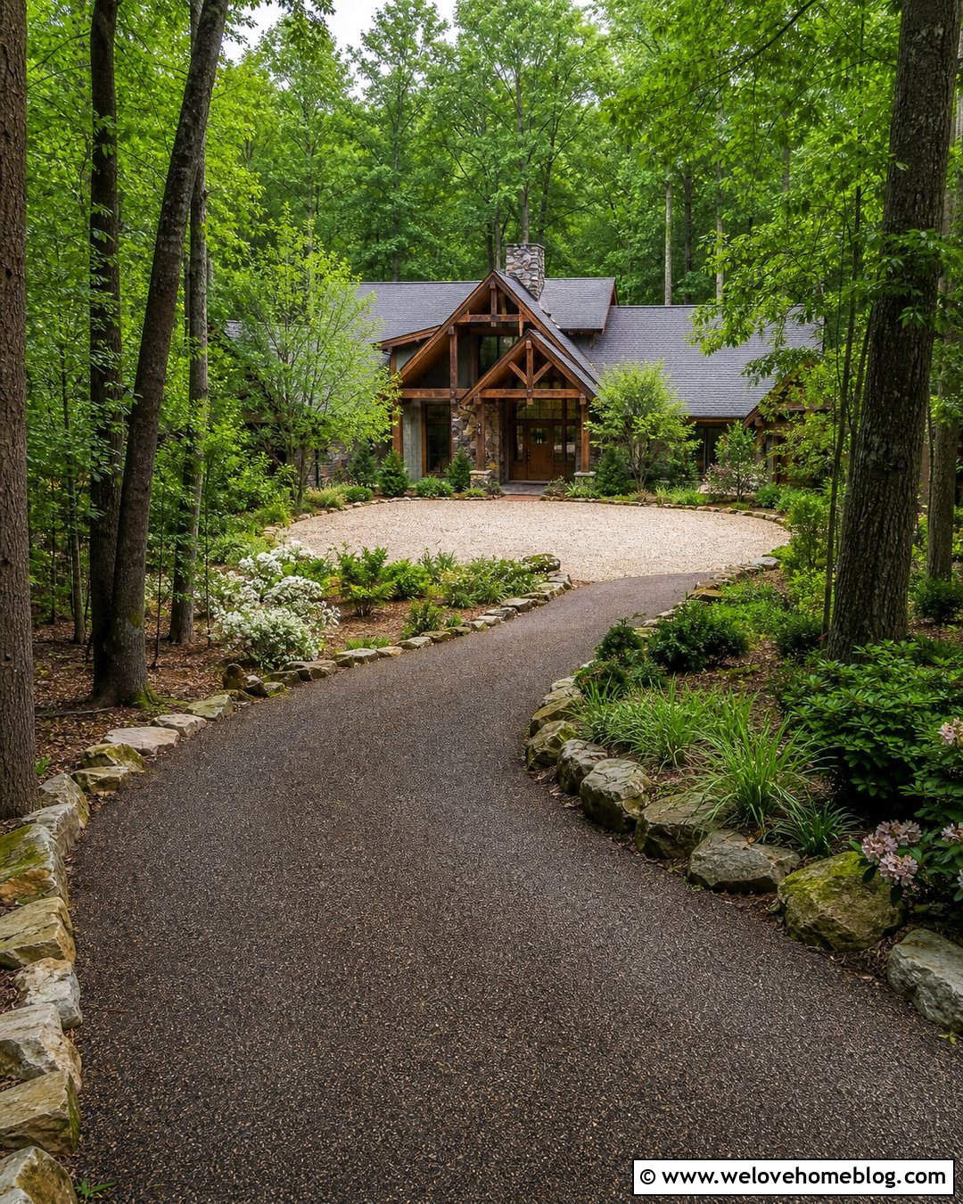 20 Driveway Through the Woods Ideas for a Scenic Arrival