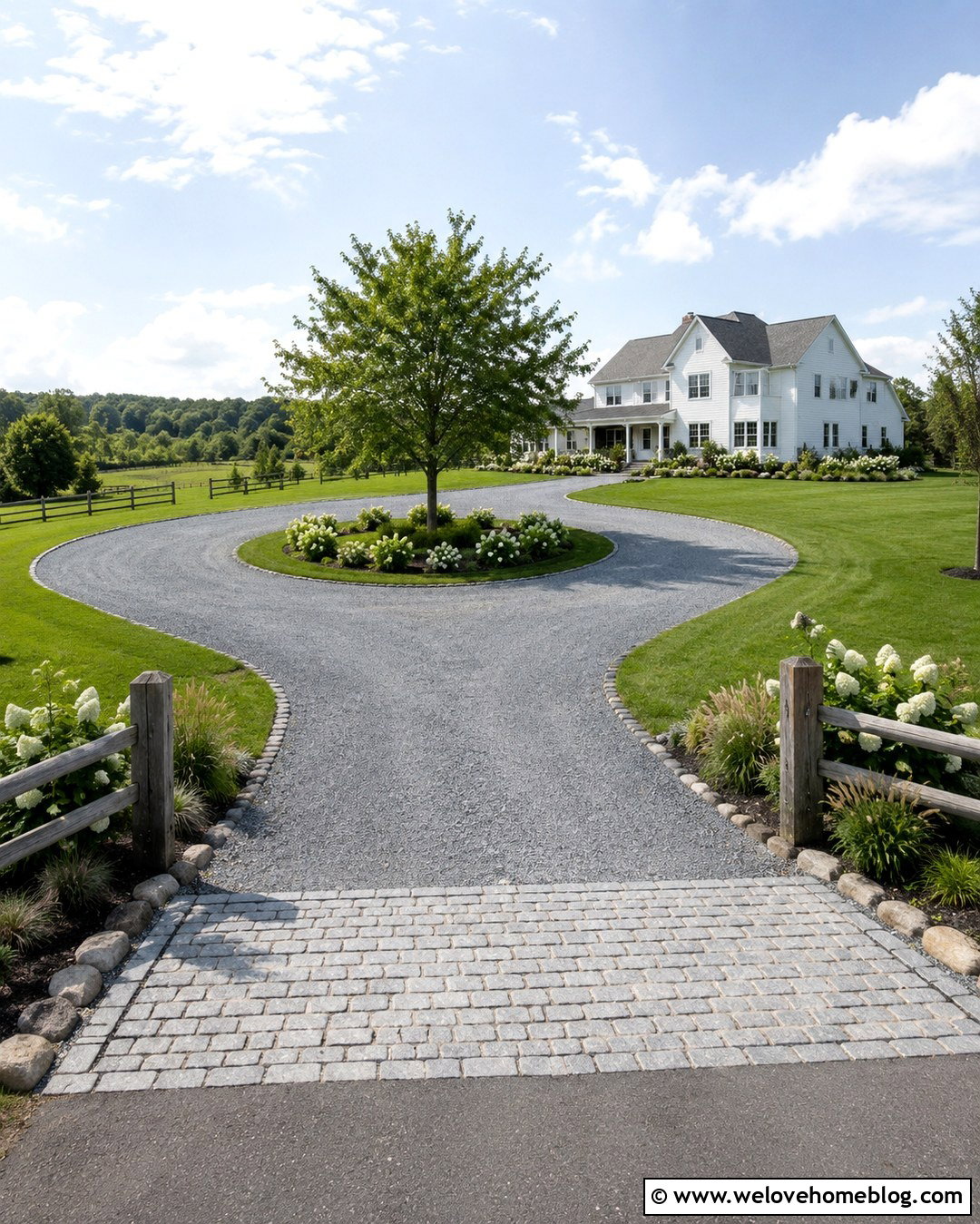 20 End of Driveway Landscaping Country Ideas With Rural Charm