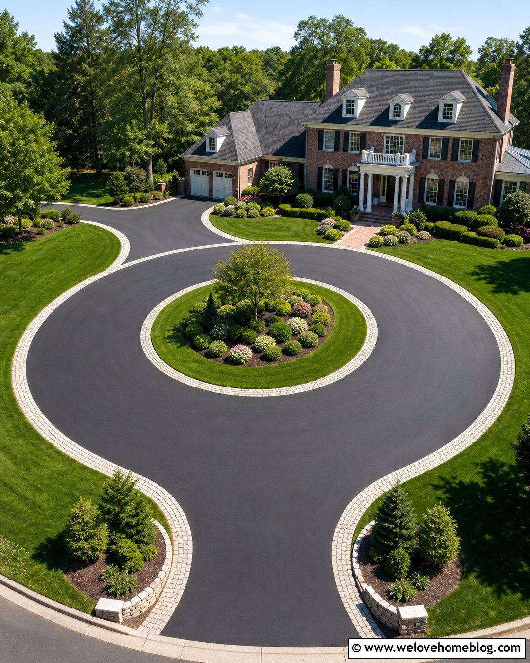 Circular Driveway Extension - 35 Driveway Extension Ideas