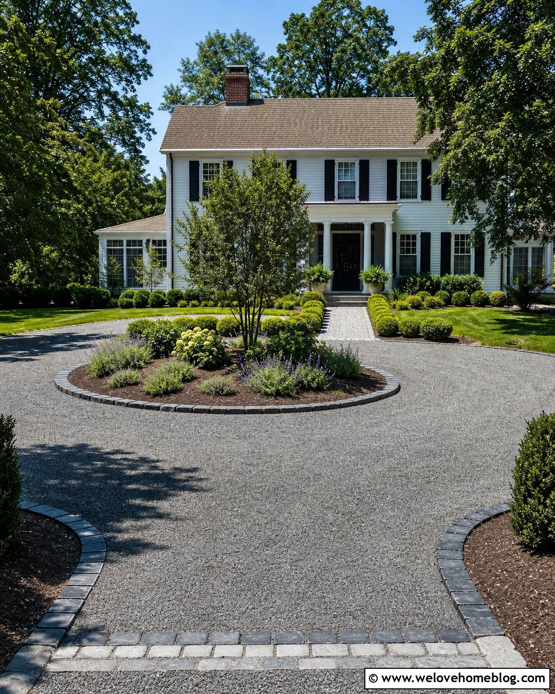 Circular Ecogrid Driveway - 20 Ecogrid Driveway Ideas