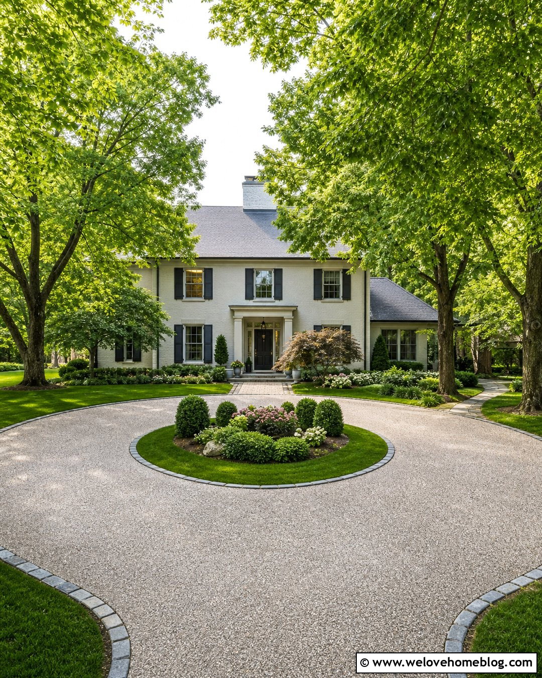 Circular Linden Tree Driveway - 20 Linden Tree Driveway Ideas