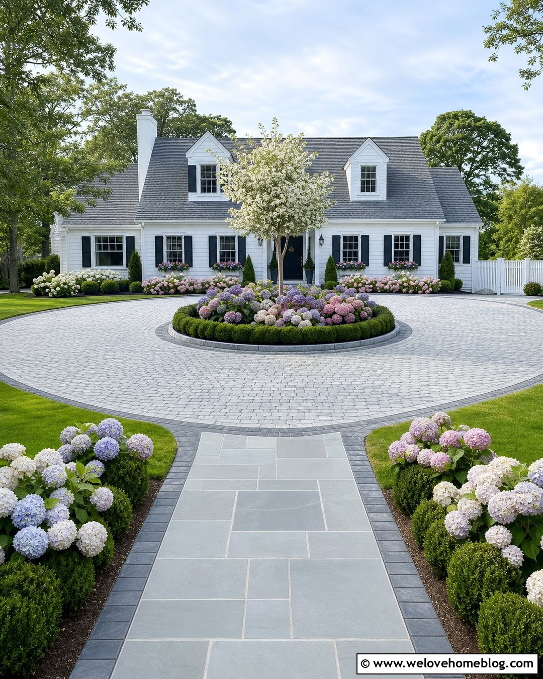 20 Driveway Front Yard Landscaping Circular Ideas That Flow