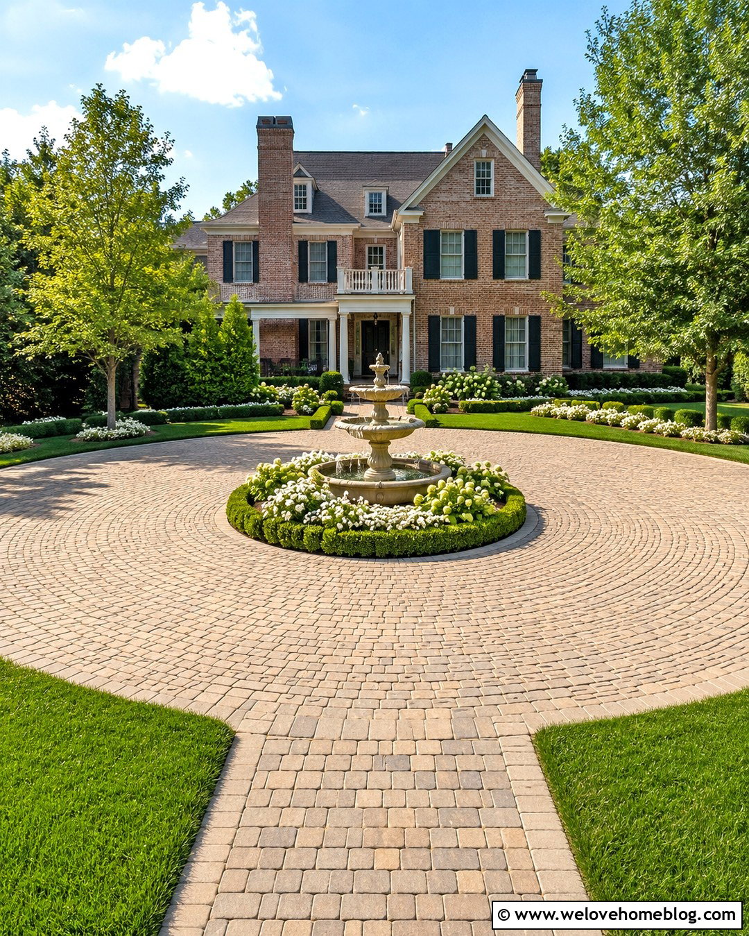 20 Water Fountain Driveway Ideas for an Elegant Arrival