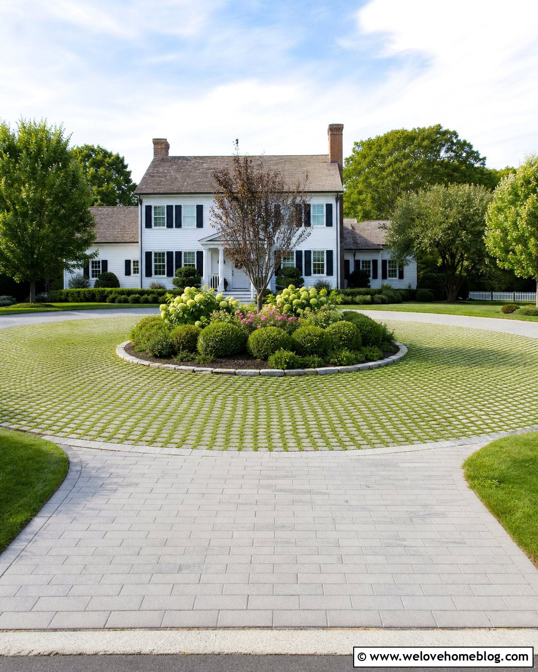 Circular Turf Driveway - 25 turf driveway ideas