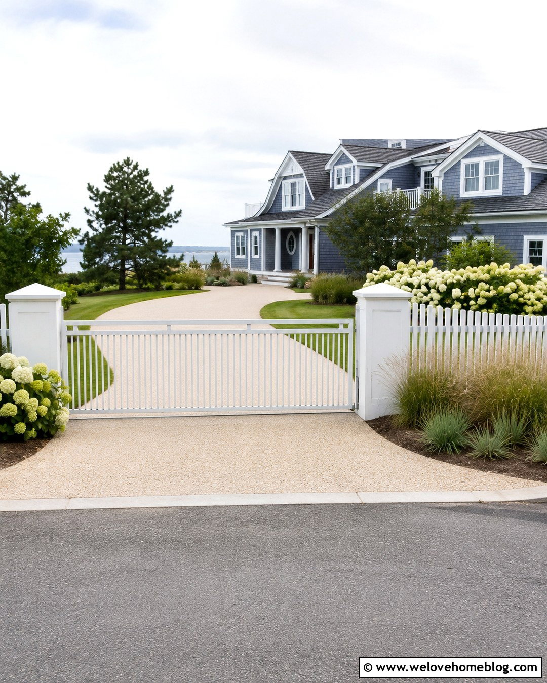 Coastal Aluminum Sliding Gate - 20 driveway sliding gate ideas