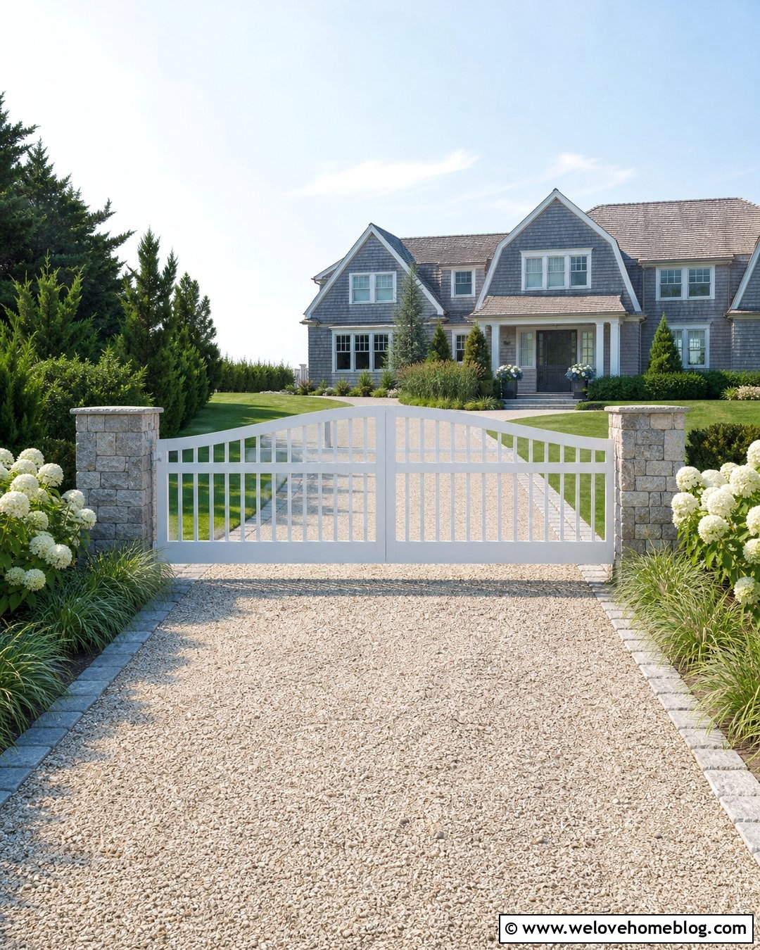 Coastal Driveway Gate - 45 Driveway Gate Ideas