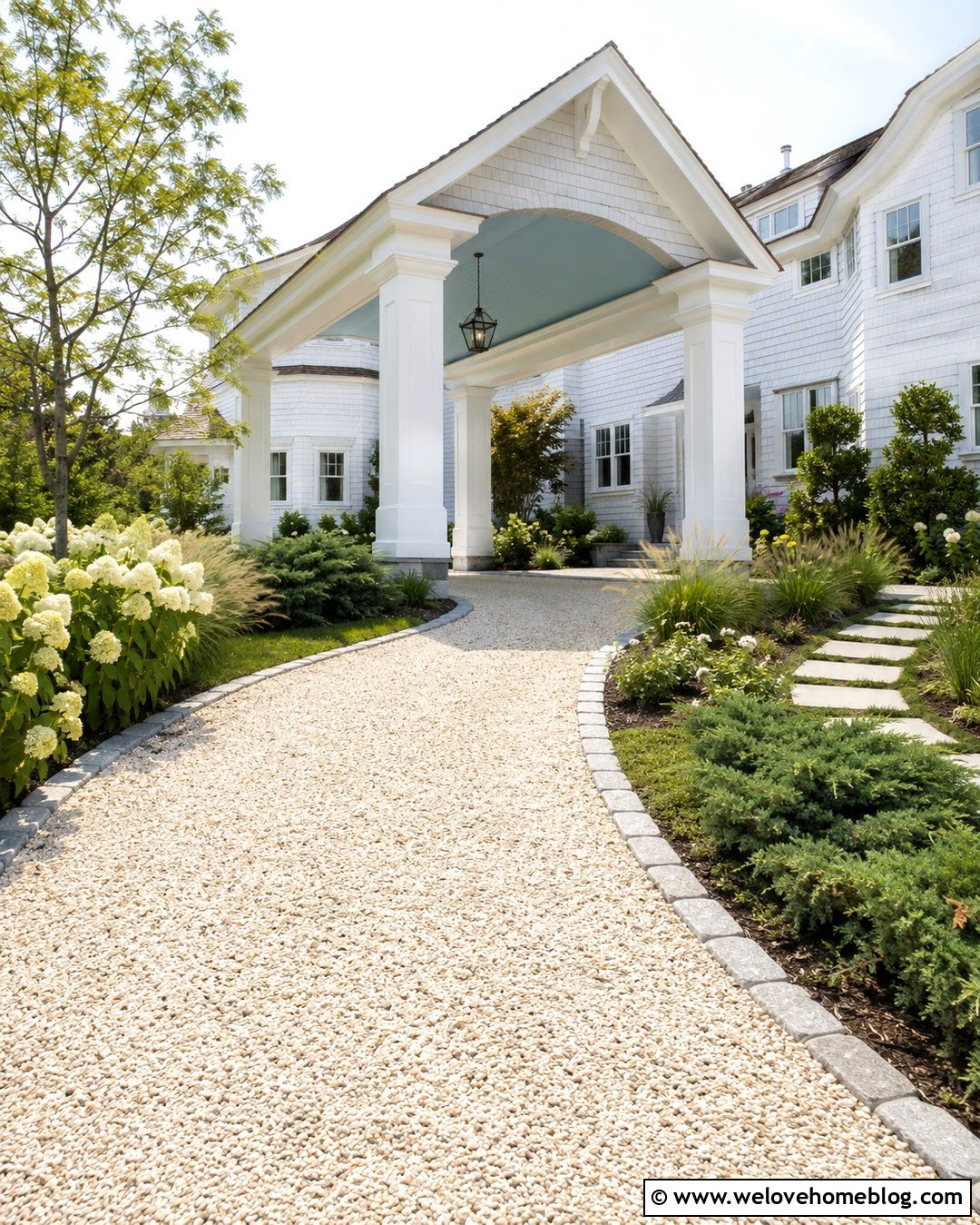 Coastal Driveway Porch - 20 Driveway Porch Ideas