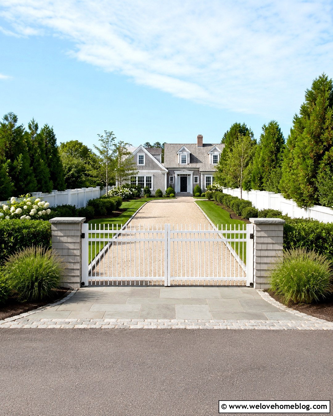 Coastal Front Gate Driveway Entrance - 20 front gate driveway entrance ideas