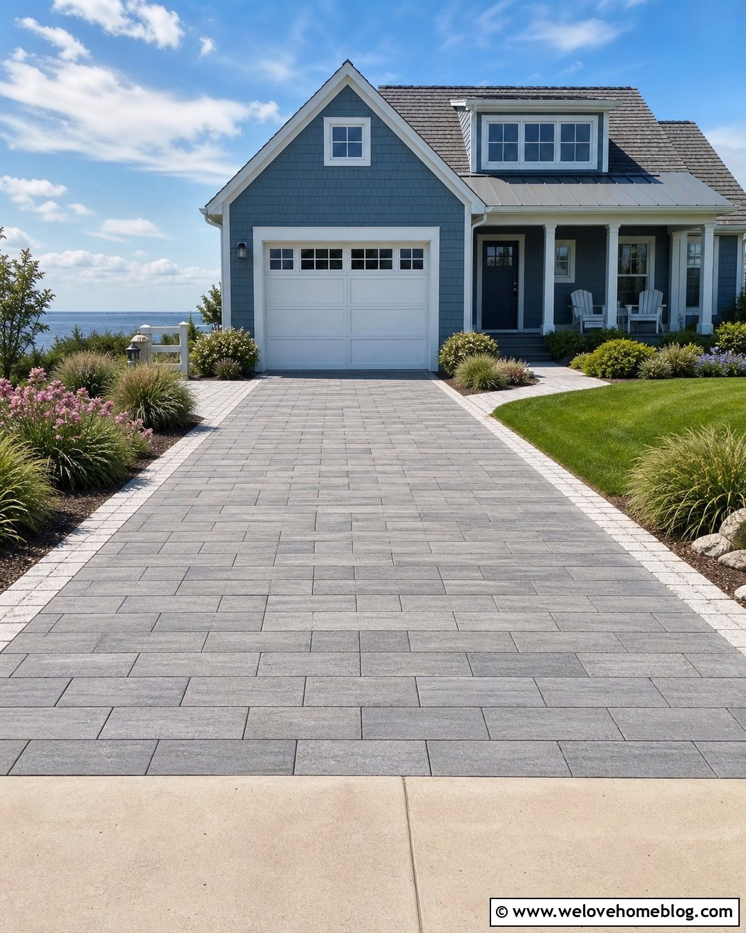 Coastal Wood Driveway - 25 Wood Driveway Ideas