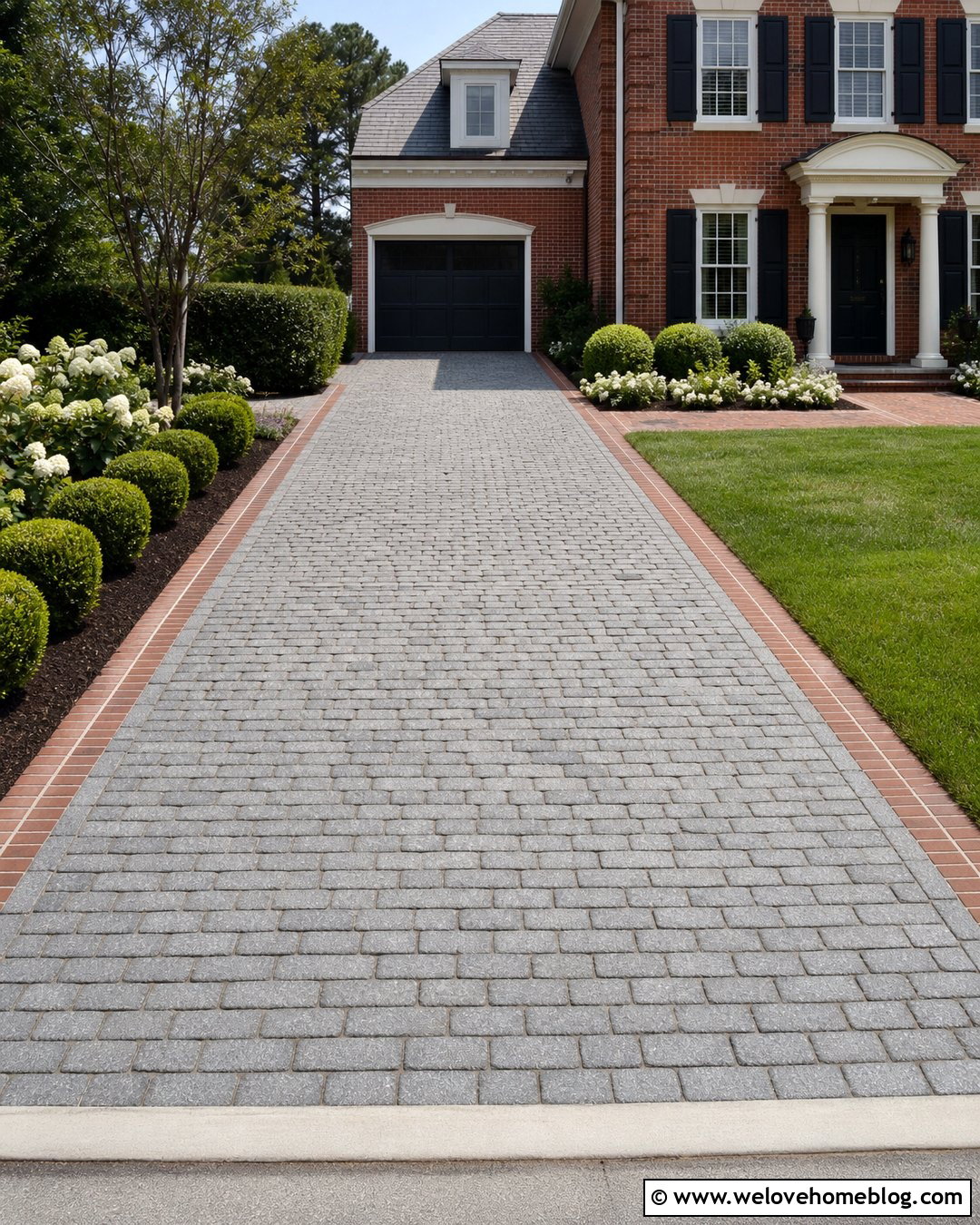 35 Cobbled Driveway Ideas for Timeless Old-World Charm