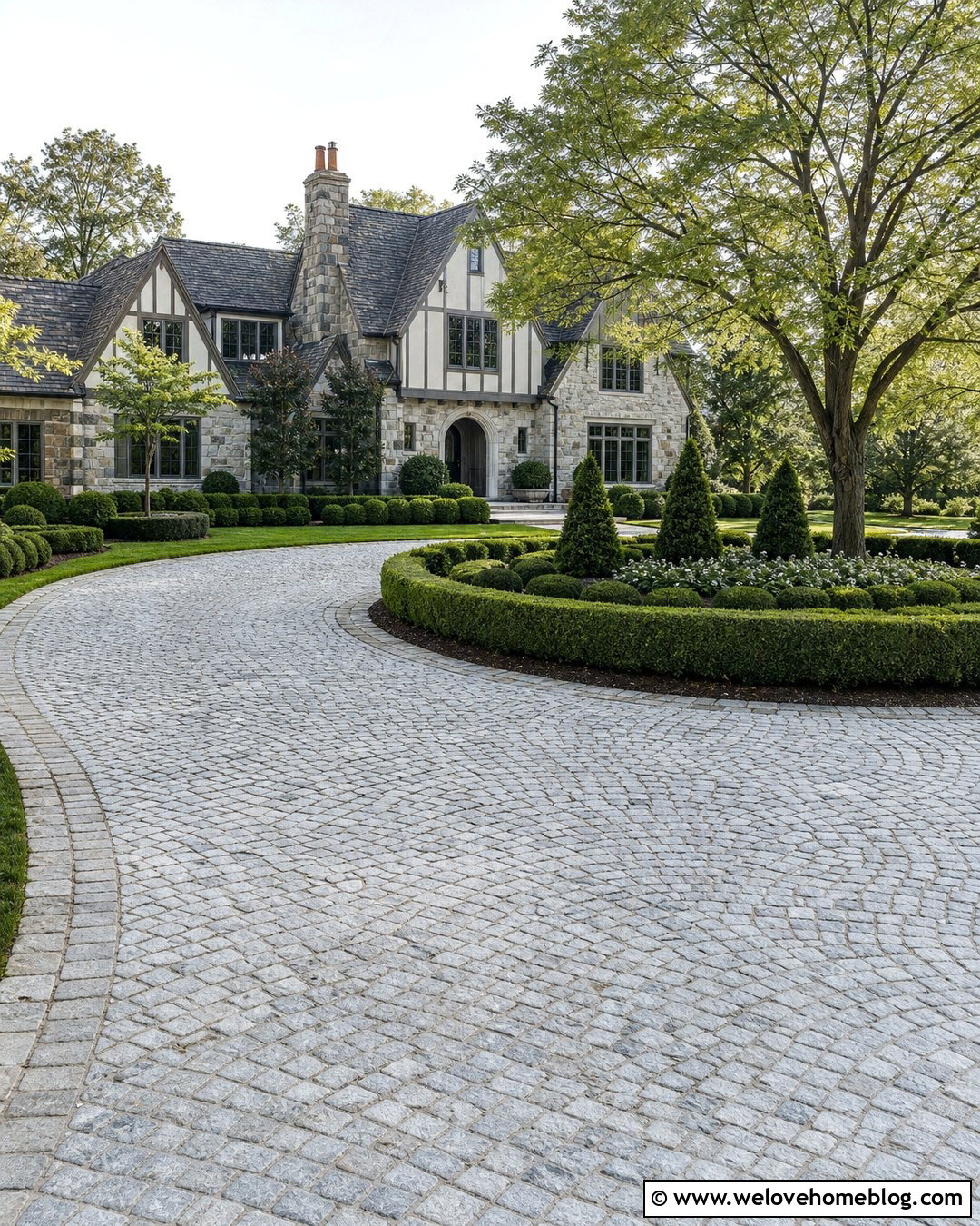 45 Circular Driveway Ideas for a Grand and Graceful Arrival