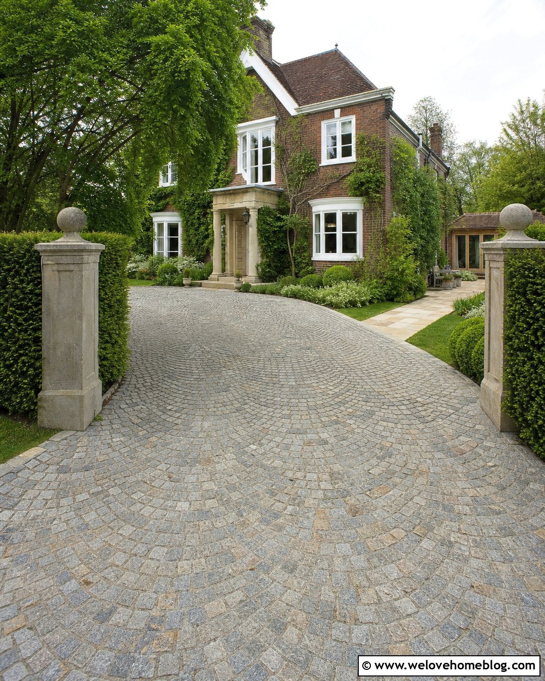 Cobblestone Driveway And Yorkstone Patio - 20 Driveways And Patios In Didsbury Ideas