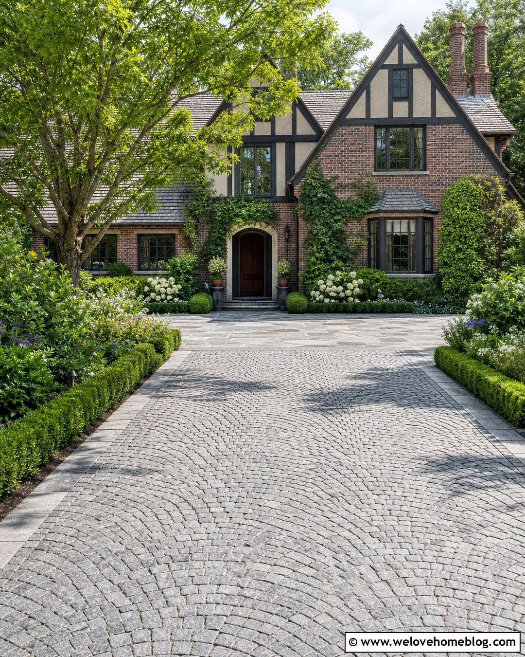 Cobblestone Driveway Tiles - 35 driveway tiles ideas