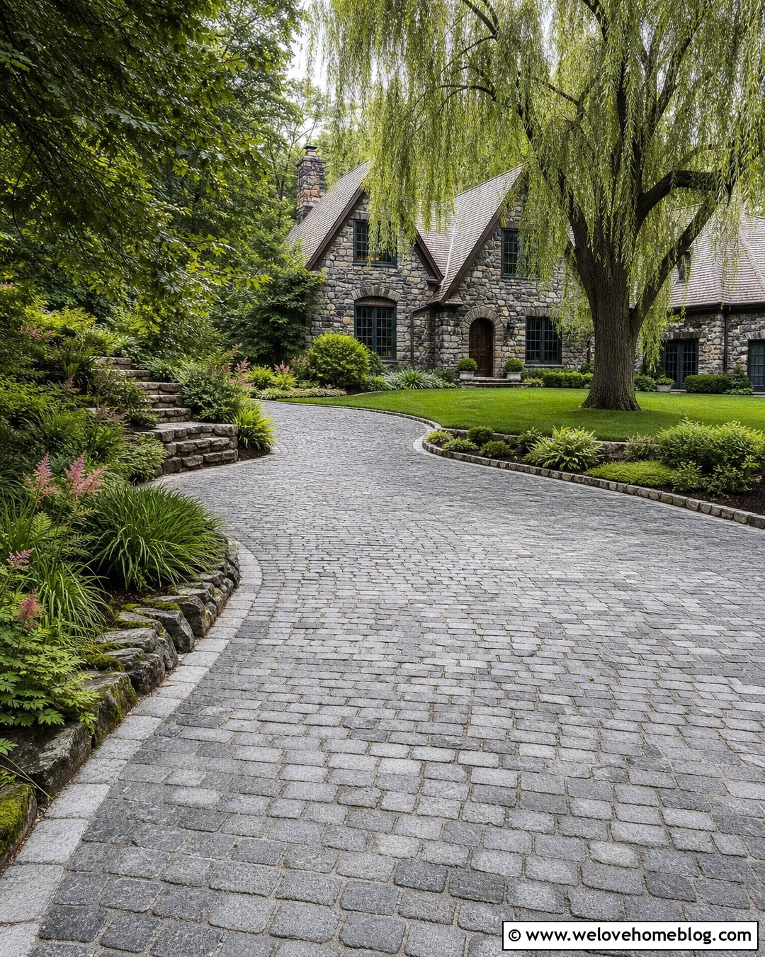 25 Willow Tree Driveway Ideas for a Dreamy, Shaded Entrance