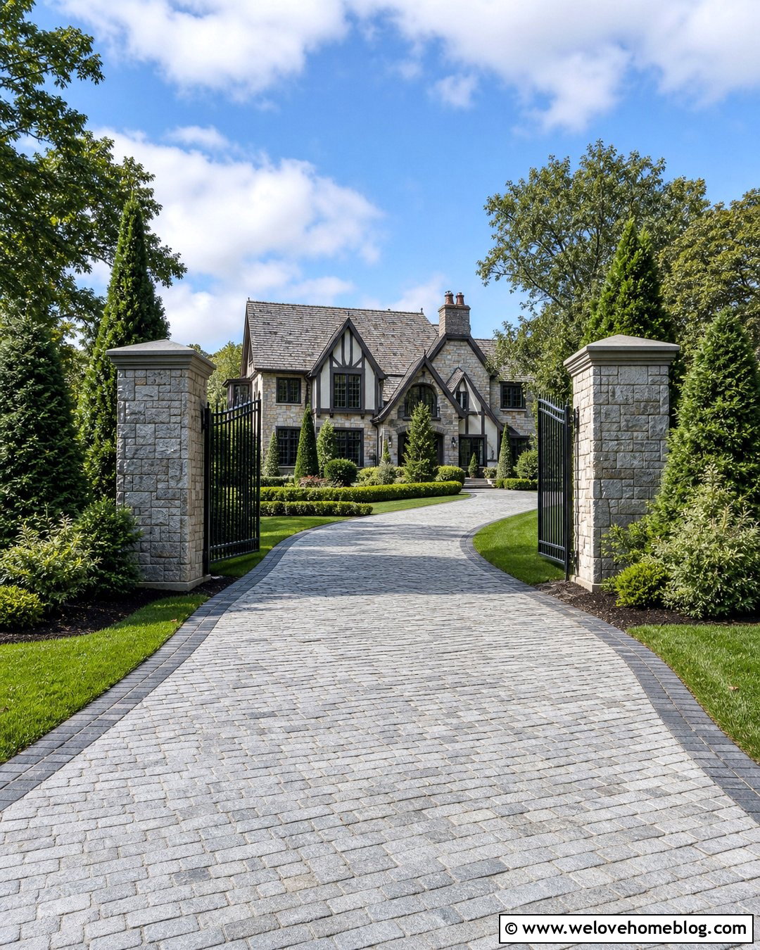 Cobblestone Estate Driveway Icon - 20 Driveway Icon Ideas