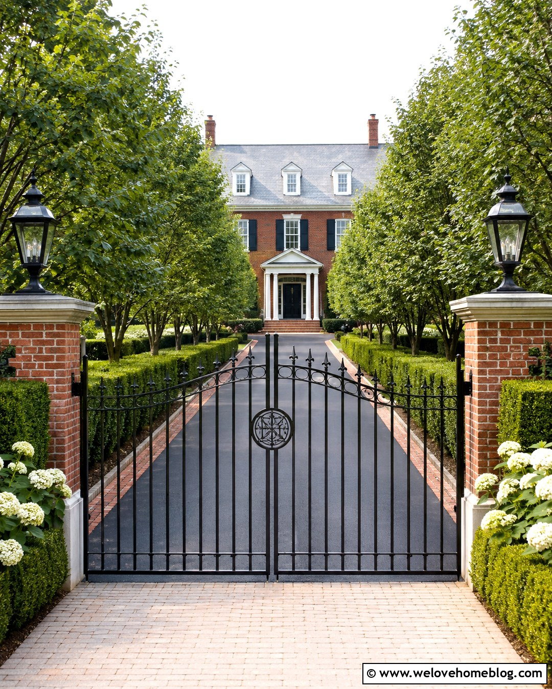 Colonial Blackwater Driveway Gate - 20 blackwater driveway gates ideas