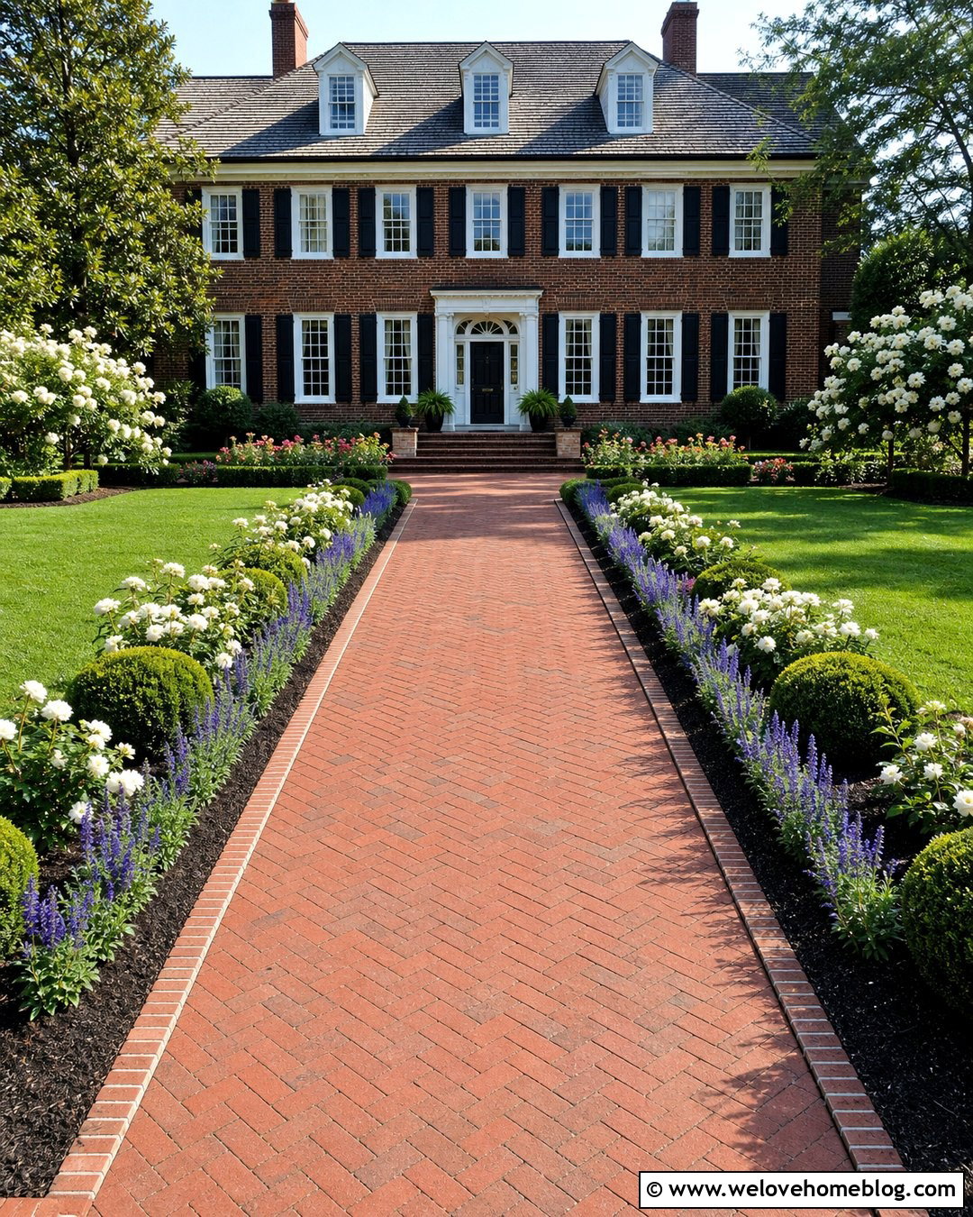 30 Driveway Flower Bed Ideas for Easy, Colorful Curb Appeal