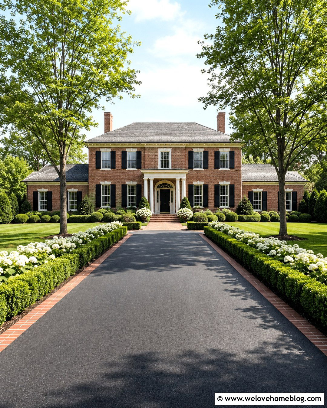 20 Boxwood Lined Driveway Ideas for a Polished Front Yard