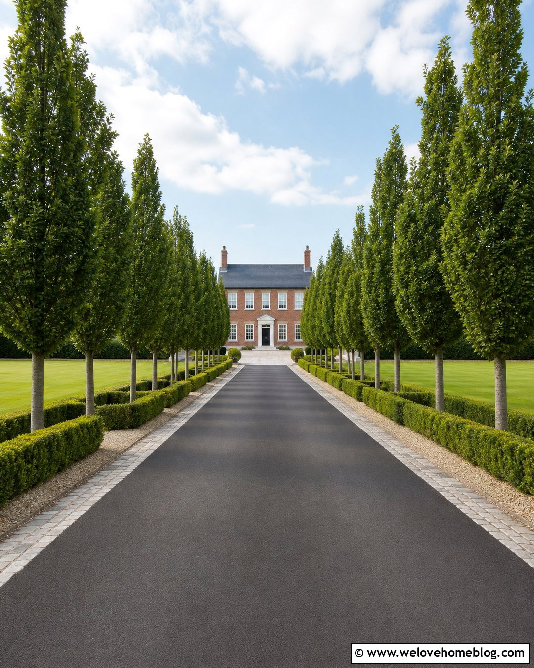 Columnar Hornbeam Driveway - 20 Best Driveway Trees Ideas