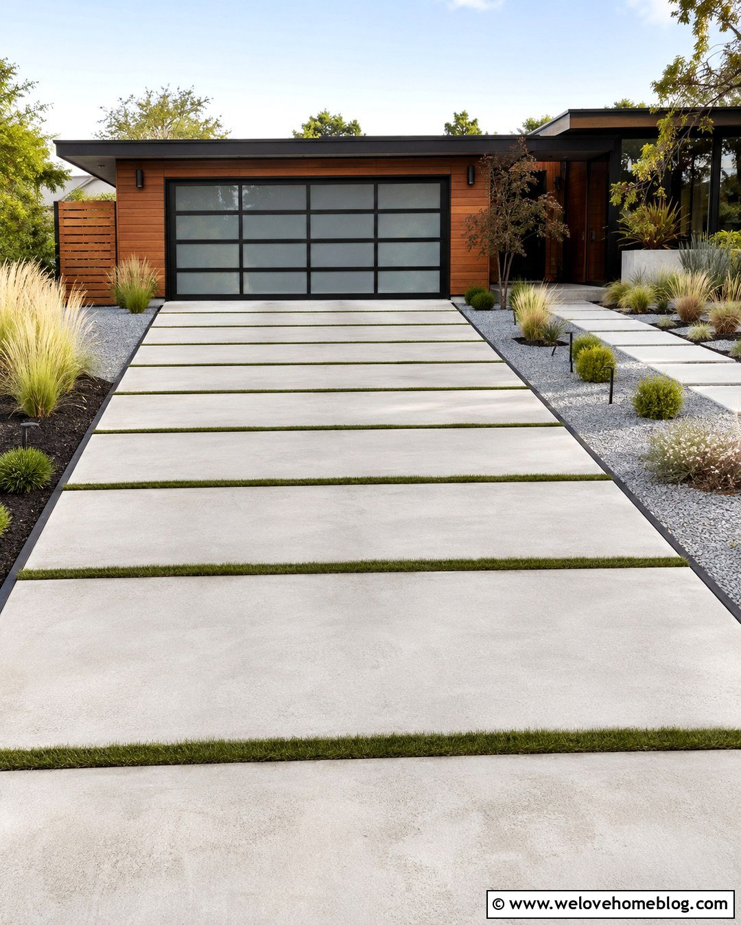 20 Double Garage Driveway Design Ideas for Better Curb Appeal