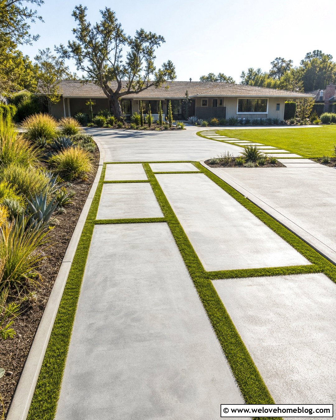 Concrete Strip Driveway Turnaround - 20 Turnaround Driveway Ideas