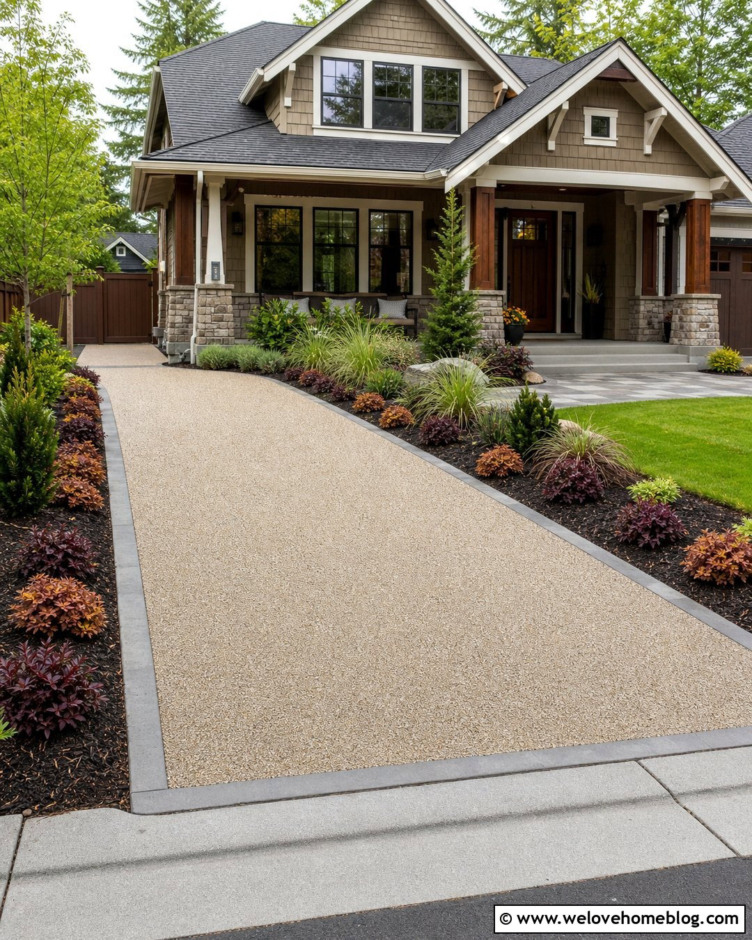 Coral Bells Driveway Edging - 20 driveway edging plants ideas