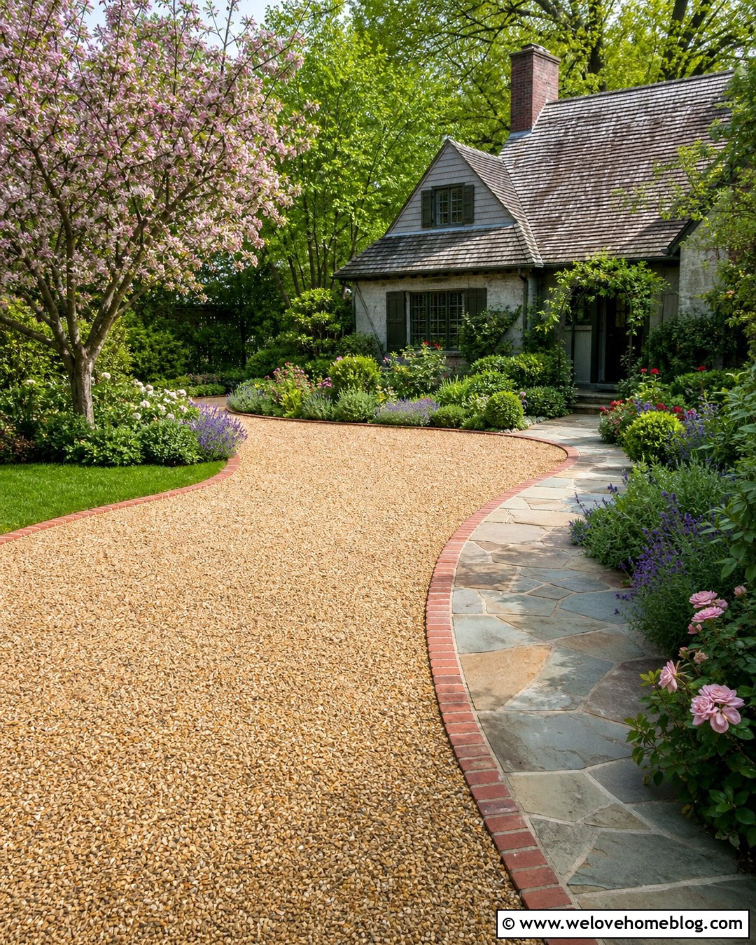Cottage Ground Grid Driveway - 20 Ground Grid Driveway Ideas