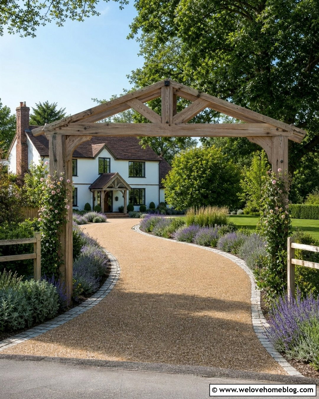 20 End of Driveway Entrance Country Ideas With Rustic Charm