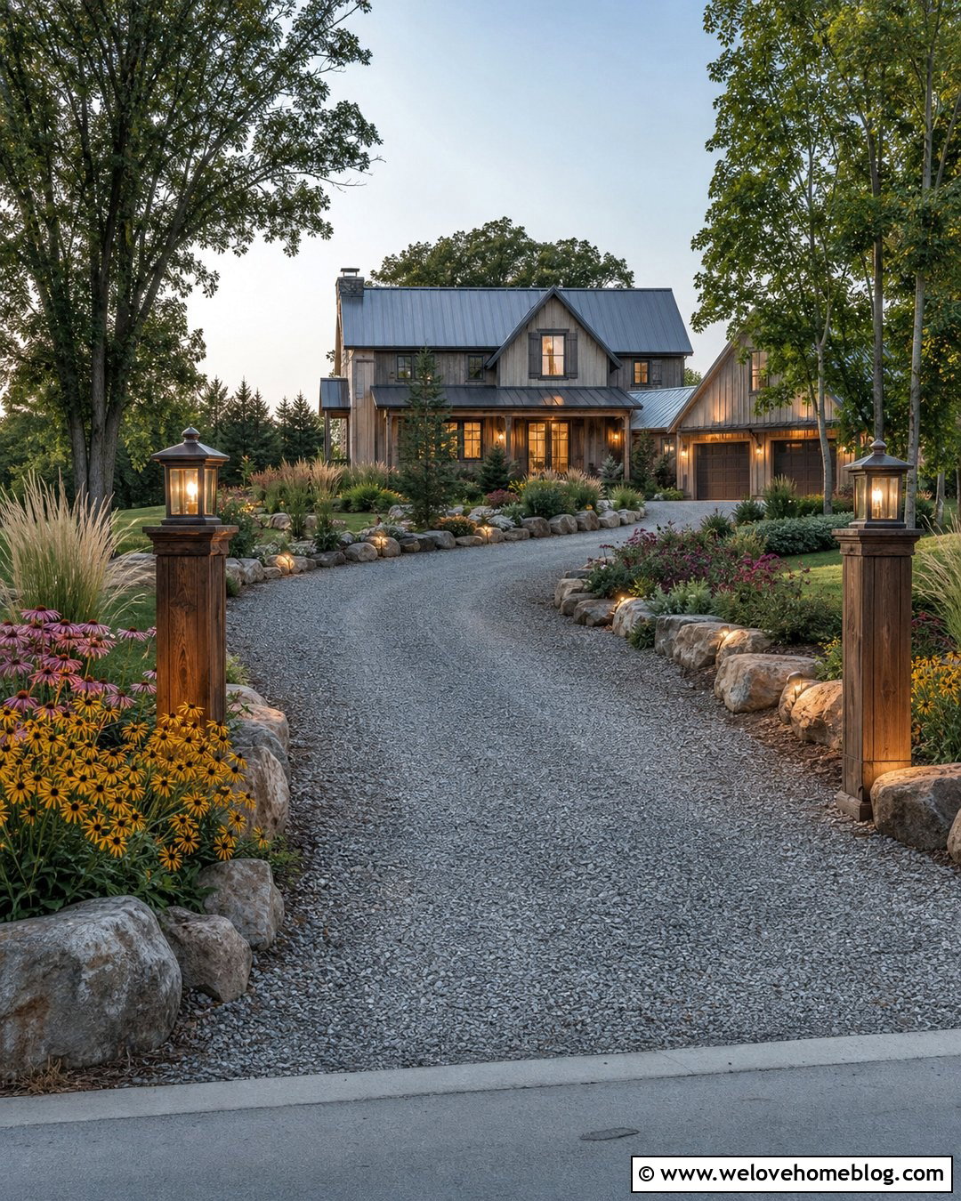 25 Driveway With Lights Ideas for a Stylish, Safe Welcome